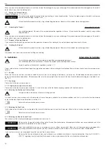 Предварительный просмотр 14 страницы Lowara FHF-ATEX3 Series Operating Instructions Manual