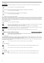 Предварительный просмотр 22 страницы Lowara FHF-ATEX3 Series Operating Instructions Manual