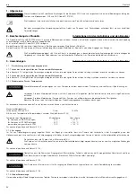 Предварительный просмотр 24 страницы Lowara FHF-ATEX3 Series Operating Instructions Manual