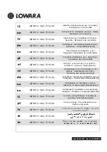 Предварительный просмотр 1 страницы Lowara Genyo 16A/R15-30 Instructions For Installation And Use, Safety, Declaration Of Conformity