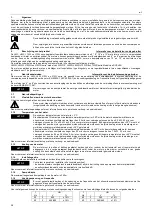 Preview for 28 page of Lowara L10W Installation And Operating Instructions Manual