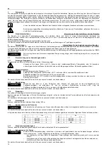 Предварительный просмотр 16 страницы Lowara L4C 2LC Series Installation And Operationg Instructions