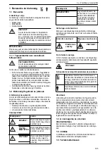 Preview for 195 page of Lowara NSC2 Installation, Operation And Maintenance Manual