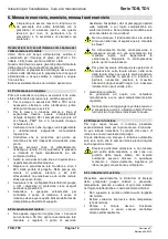 Предварительный просмотр 10 страницы Lowara TDB 120 Installation And Operating Instructions Manual