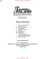 Предварительный просмотр 3 страницы Lowe 1200 Classic Operator'S Manual