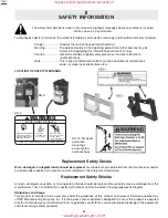 Предварительный просмотр 5 страницы Lowe 1200 Classic Operator'S Manual