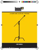 Lowel CTB-40 User Manual предпросмотр