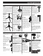 Предварительный просмотр 3 страницы Lowel Pro-light Instructions For The User