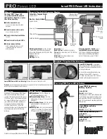 Preview for 1 page of Lowel PRO Power Led Instructions