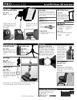 Preview for 2 page of Lowel PRO Power Led Instructions