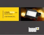 Lowel TOTA LED User Manual preview