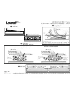 Предварительный просмотр 2 страницы Lowell ACS1524-2C Series Installation Instructions