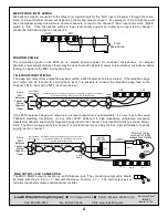 Preview for 4 page of Lowell MIX1 Installation Sheet And Operators Manual