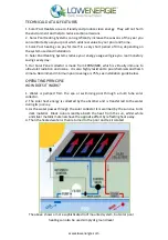 Предварительный просмотр 2 страницы Lowenergie Solar Pool User Manual