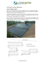 Предварительный просмотр 5 страницы Lowenergie Solar Pool User Manual