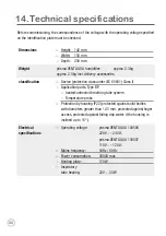 Preview for 30 page of Lowenstein Medical prisma VENT AQUA 100506 Instructions For Use And Technical Description