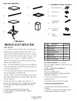 LOWES 17559-011 Assembly Instructions предпросмотр