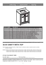 Предварительный просмотр 1 страницы LOWES 1954VA-30-278-900-UM Manual