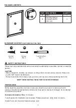 Предварительный просмотр 3 страницы LOWES Nicole 1922MR-22-267 Manual