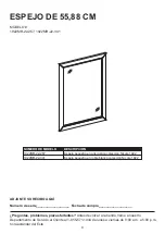 Preview for 8 page of LOWES Nicole 1922MR-22-267 Manual