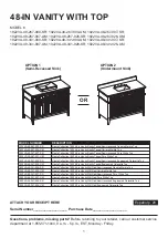 Preview for 1 page of LOWES Nicole Curtis 1922VA-48-267-900-SR Manual