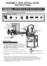 LOWES W0192 Assembly And Installation Instructions предпросмотр