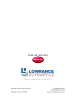 Предварительный просмотр 88 страницы Lowrance Electronics iWAY 350c Quick Start Manual