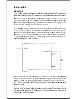 Предварительный просмотр 2 страницы Lowrance 1240A Installation And Operation Instructions Manual