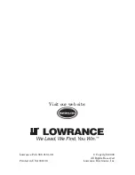 Предварительный просмотр 60 страницы Lowrance 988-0161-011 Instruction Manual