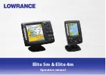 Lowrance Elite 5m GPS Operation Manual preview