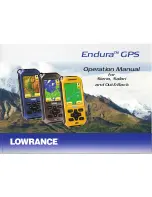 Lowrance Endura Out&Back Operation Manual preview