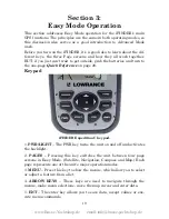 Preview for 27 page of Lowrance Finder Expedition C Operating Instructions Manual