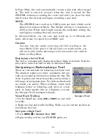 Preview for 44 page of Lowrance Finder Expedition C Operating Instructions Manual