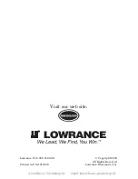 Preview for 144 page of Lowrance Finder Expedition C Operating Instructions Manual