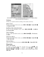 Preview for 76 page of Lowrance GlobalMap 3300C Installation And Operation Instructions Manual