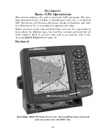 Предварительный просмотр 29 страницы Lowrance GlobalMap 3600C iGPS Operation Instructions Manual