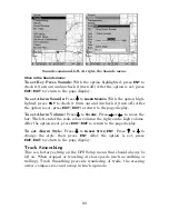 Предварительный просмотр 104 страницы Lowrance GlobalMap 3600C iGPS Operation Instructions Manual