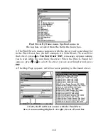 Предварительный просмотр 118 страницы Lowrance GlobalMap 3600C iGPS Operation Instructions Manual