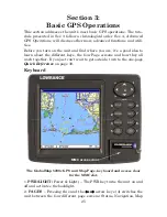 Предварительный просмотр 31 страницы Lowrance GlobalMap 5200C Operation Instructions Manual