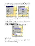 Предварительный просмотр 102 страницы Lowrance GlobalMap 5200C Operation Instructions Manual