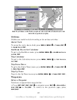 Preview for 77 page of Lowrance GlobalMap 5300C iGPS Operation Instructions Manual