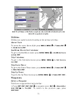 Предварительный просмотр 79 страницы Lowrance GlobalMap 540c BAJA Operation Instructions Manual