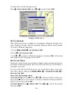 Предварительный просмотр 109 страницы Lowrance GlobalMap 7200C Operation Instructions Manual