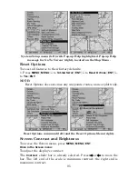 Preview for 101 page of Lowrance GlobalMap Baja 480C Operation Instructions Manual