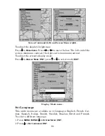 Preview for 102 page of Lowrance GlobalMap Baja 480C Operation Instructions Manual