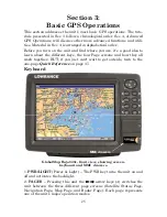 Предварительный просмотр 33 страницы Lowrance GlobalMap Baja 840C Operation Instructions Manual