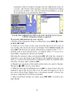 Предварительный просмотр 98 страницы Lowrance GlobalMap Baja 840C Operation Instructions Manual