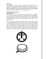 Preview for 9 page of Lowrance GlobalNav 310 Installation And Operation Instructions Manual