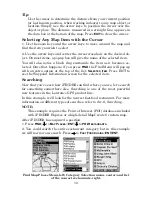 Предварительный просмотр 38 страницы Lowrance Handheld Mapping GPS Receiver Operation Instructions Manual