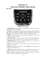 Предварительный просмотр 49 страницы Lowrance Handheld Mapping GPS Receiver Operation Instructions Manual